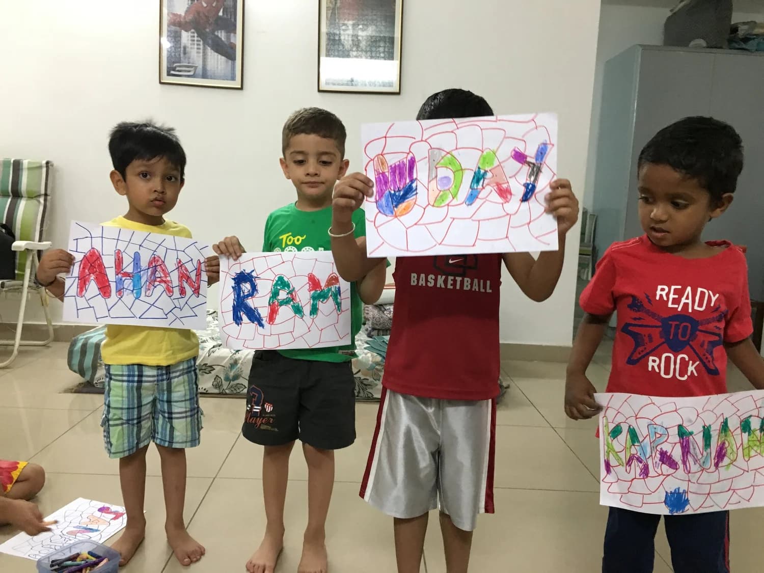 Colour Your Name