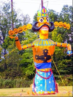Ravana effigy